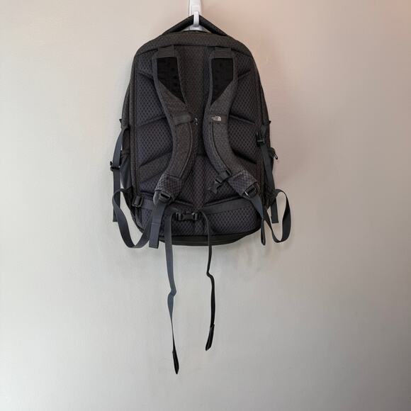 The North Face Women's Borealis Backpack Asphalt Grey Heather Subtle Green - Picture 10 of 13